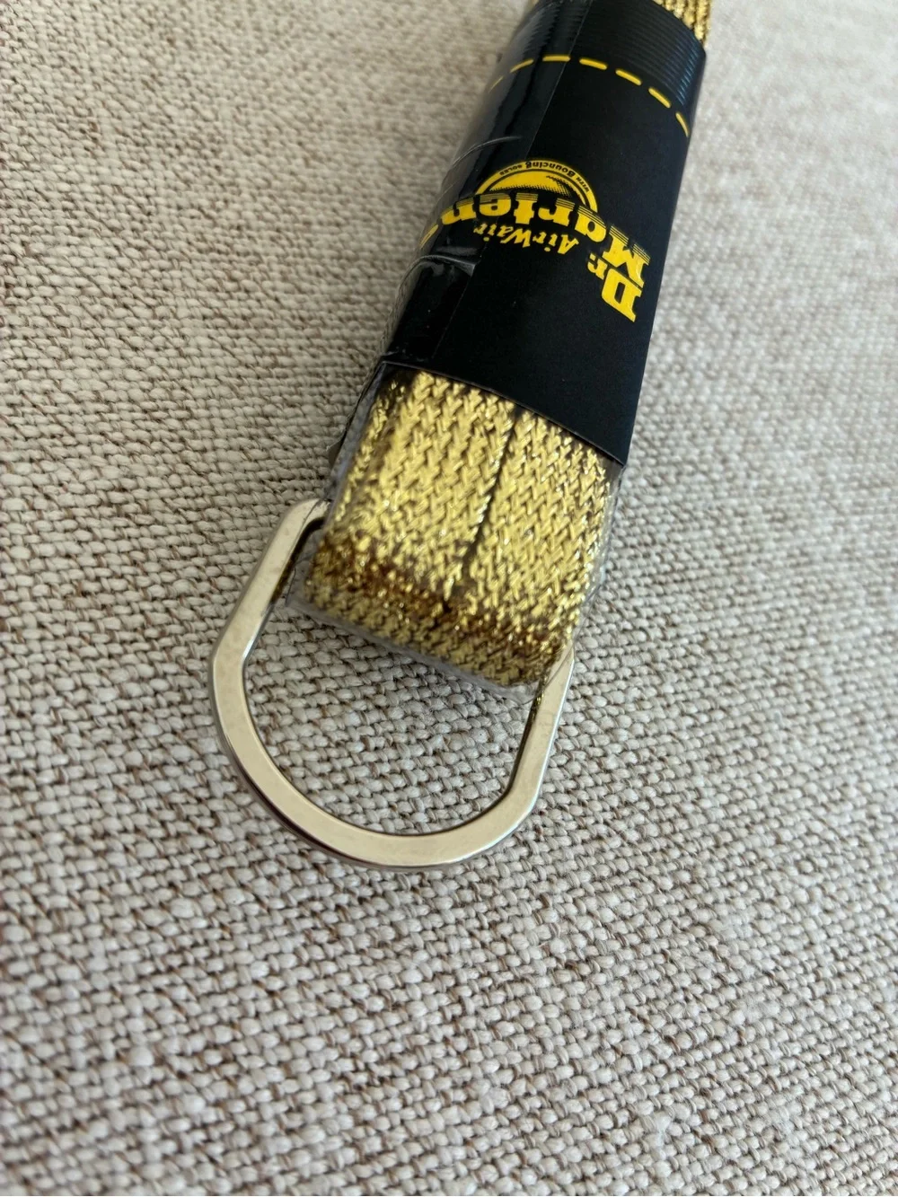 Dr. Martens Metallic Gold Shoe Laces 140cm NWT